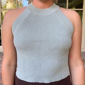 Fancy Knit Racer Tank